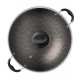 Wok 32cm 4,4l Paris Chumbo Alumínio Com Revestimento Antiaderente